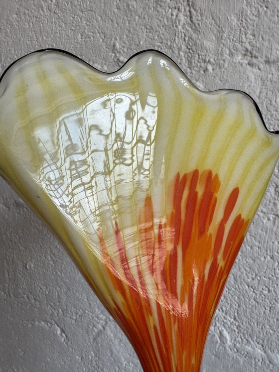 Image 1 of Franz Welz Art Deco Fan Vase