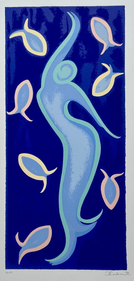 Image 1 of Serigrafia Donna Corbani
