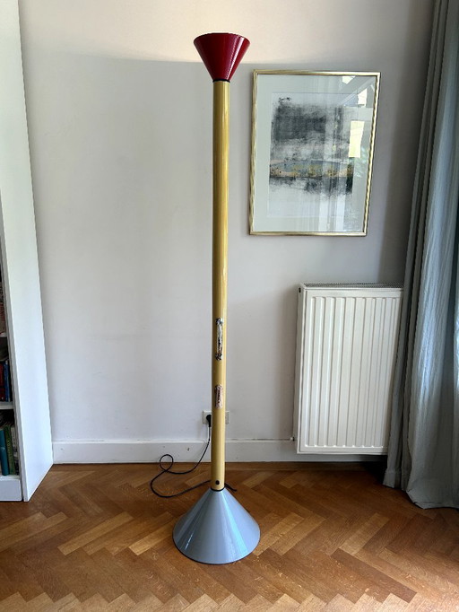 Lampadaire Callimaco par Ettore Sottsass pour Artemide 1982