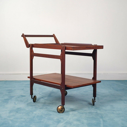 Wooden trolley, 1960s