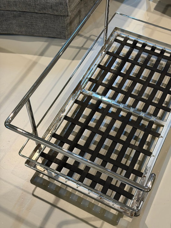 Image 1 of Cassina Le Corbusier LC-2 Set | Schwarzes Leder