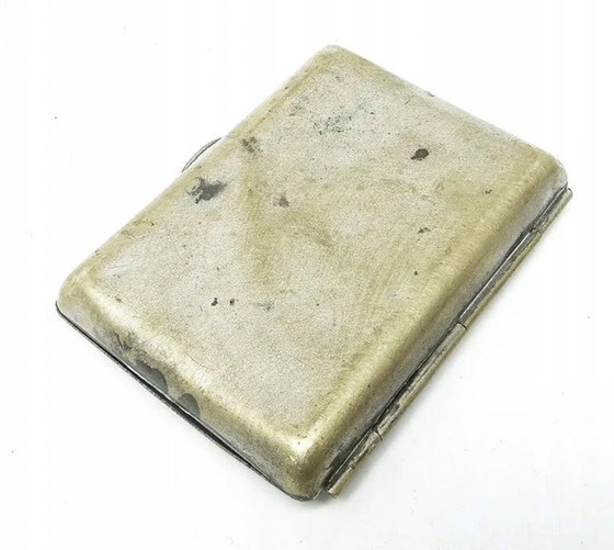 Early 20th Century Art Nouveau Cigarette Case, France, Decorative Objects, Metal, Silver (photo 6 of 14)