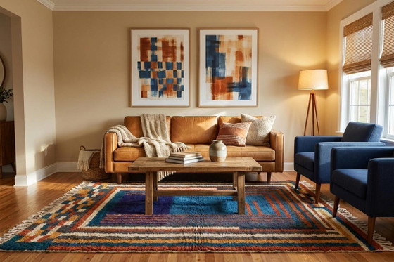 Image 1 of Tappeto tradizionale marocchino – Perfetto per l'arredamento di casa 250 cm x 150 cm