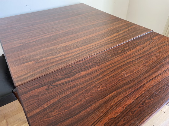 Image 1 of Vintage Jaren 60 Lübke Design eettafel met stoelen