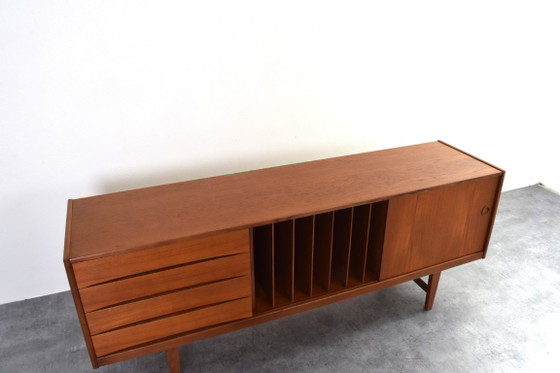 Image 1 of Mid-Century Teak Hi-Fi Sideboard Ulvö by Erik Wørts for Ikea, 1960s.