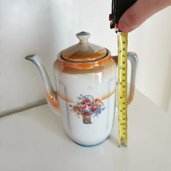 Image 1 of ART DECO COFFEE SET - SIX CUPS