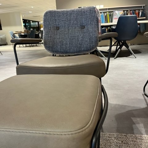 Image 1 of bert plantagie Kiko armchair with footstool
