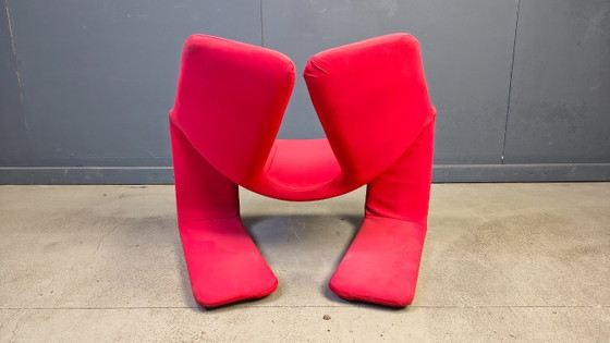 Image 1 of Sillón Zen diseñado por Kwok Hoi Chan para Steiner Paris, década de 1980.