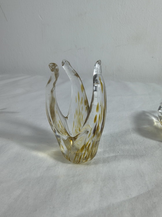 Image 1 of Paralumi in vetro soffiato a mano con attacco G4