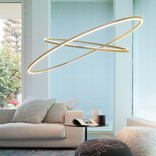 Lampe à suspension NEMO Ellisse Double