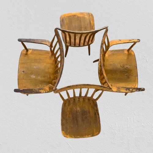 Image 1 of Arrow chairs From Åkerblom & Eklöf For Åkerblom