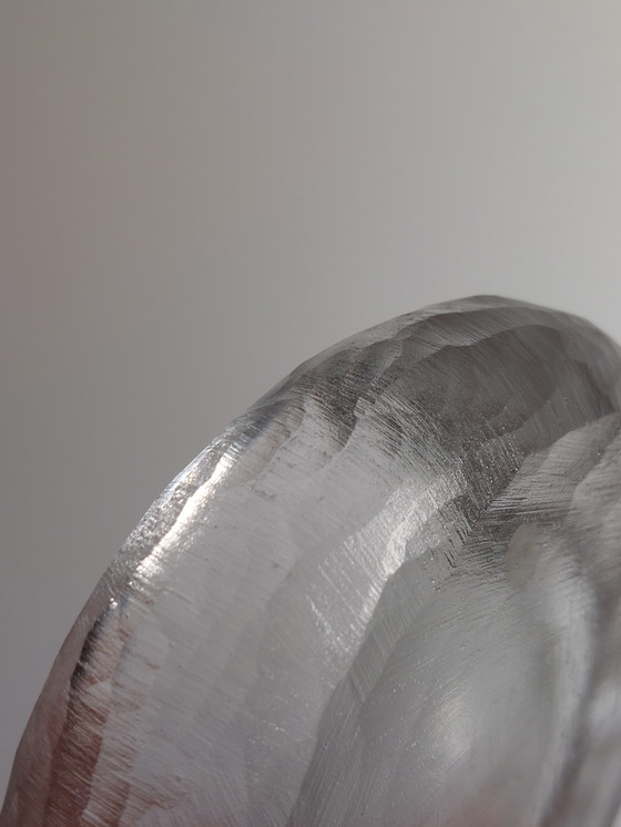 Image 1 of Vintage Vicke Lindstrand ijsglazen asbak Kosta Boda.