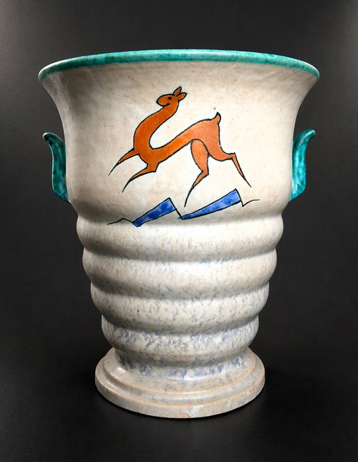 Ugo Zaccagnini - Seltene italienische Designvase