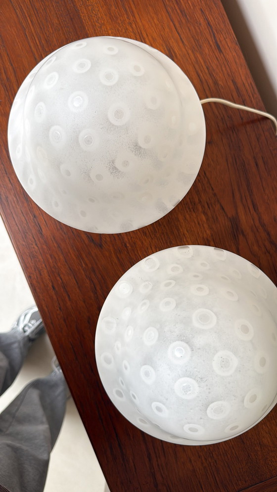 Image 1 of Peill & Putzler mushroom table lamps from the 1970s