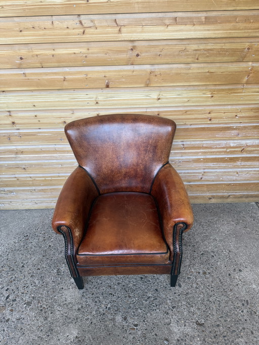 Lounge Atelier fauteuil schapenleer kwaliteitsleer