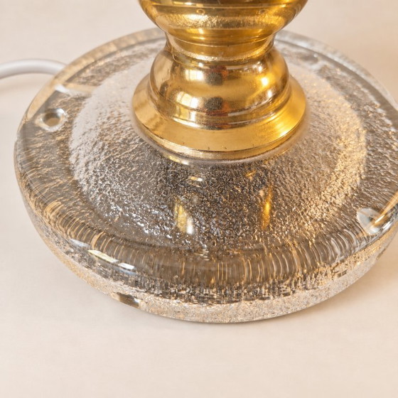 Lampe de table vintage suédoise en laiton et verre par Falkenbergs Belysning – FLB 6236 – Brass (photo 6 of 9)