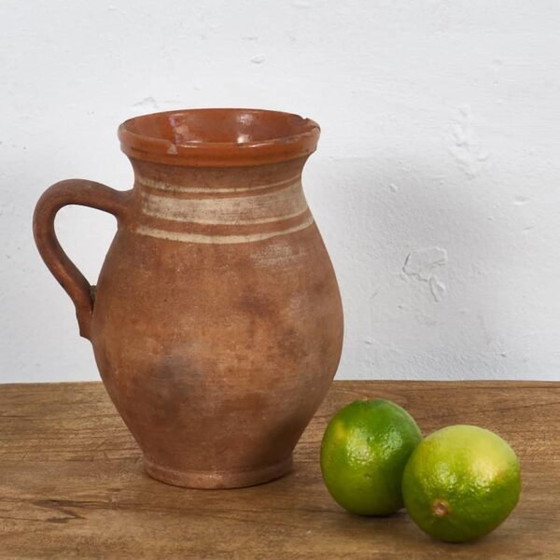 Vaso in ceramica antico con manico (c.1900) #1 – Vasi (photo 5 of 9)