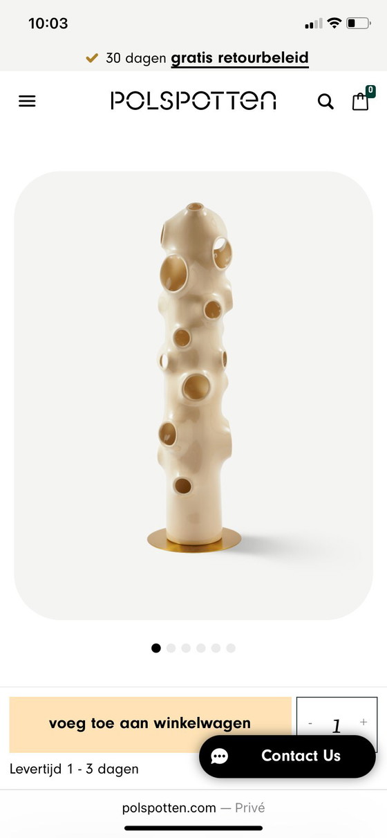 Image 1 of Lampadaire Bulle Pols Potten