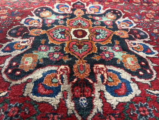 Groot vintage Perzisch Hosseinabad-tapijt – 356 × 242 cm – Vloerkleden en tapijten, Wool (photo 5 of 10)