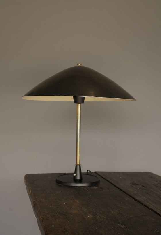 Image 1 of Vintage Table Lamp Attributed to Lyfa, Denmark, 1950s