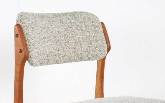 Image 1 of 6x Erik Buch per O.D. sedie mobler vintage ridipinto