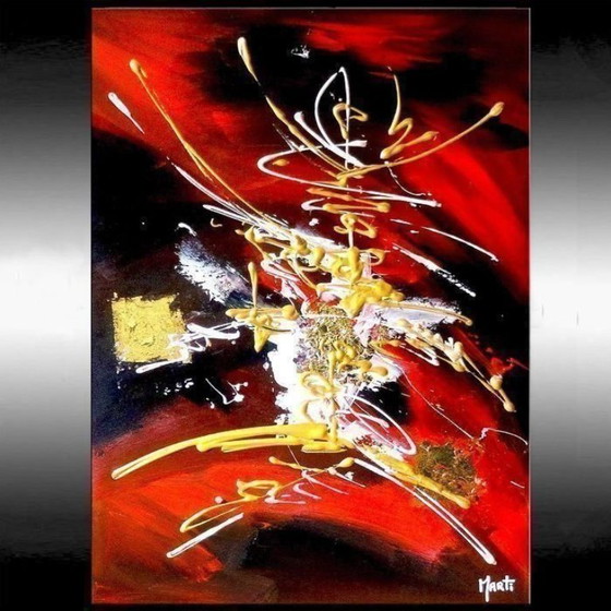 Image 1 of Jan MARTI - Red and Black - Artist's Painting