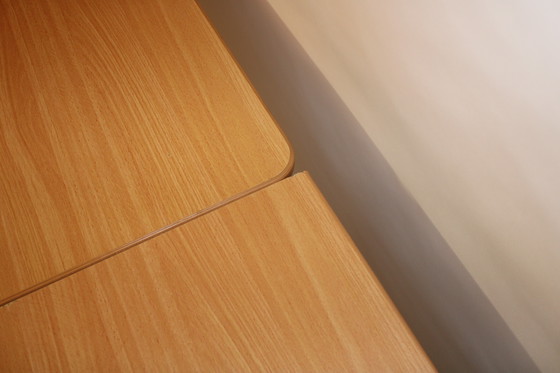 Image 1 of Tavolo da pranzo vintage allungabile in legno