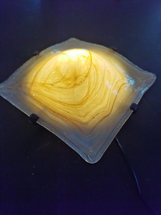 Image 1 of Aplique de Murano Graniglia naranja