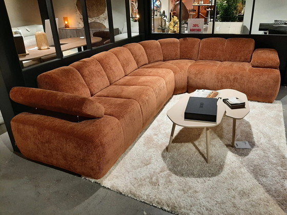 Image 1 of Tissu côtelé Mojo rouille