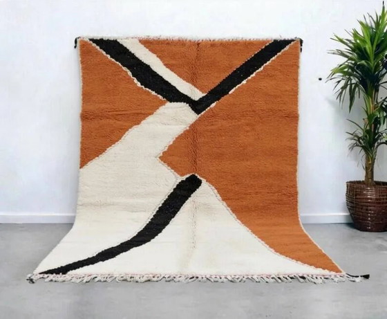 Alfombra marroquí auténtica 250cm x 300cm – Wool, Cotton, Modern (photo 8 of 8)