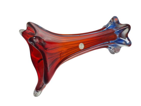 Italian Postmodern Vase in Murano Glass from Mandruzzato, 1950s (photo 8 of 18)
