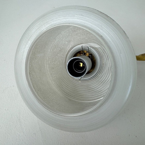 Image 1 of COPPIA DI APPLIQUE VINTAGE IN VETRO E GRANITO