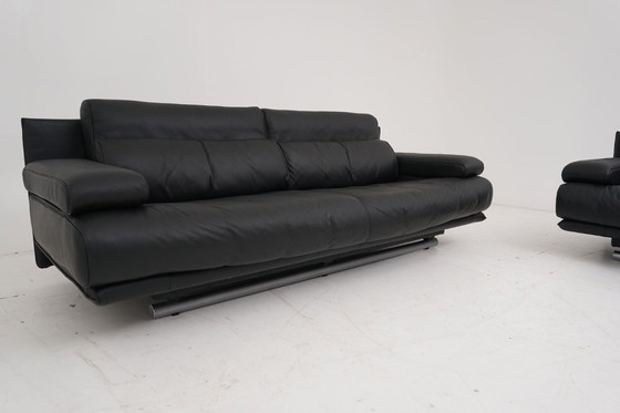 Image 1 of Rolf Benz 6500 Garnitur Couch Sofa Dreisitzer Zweisitzer Leder