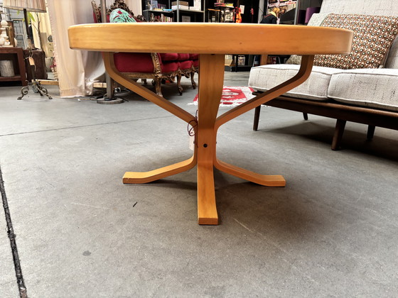 Image 1 of 1960s Mid Century Danish Modern Coffee Table Round