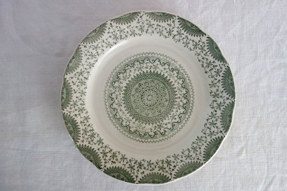 Image 1 of 8 platos llanos de loza Fine Ware