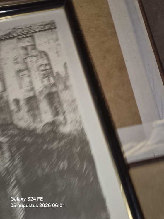 Brügge Albert Goethals – Lithographien & Drucke, Glass, Paper (photo 5 of 6)