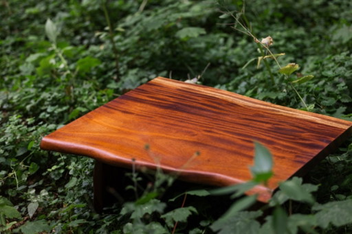Table basse en acajou