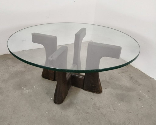 Mesa de centro brutalista