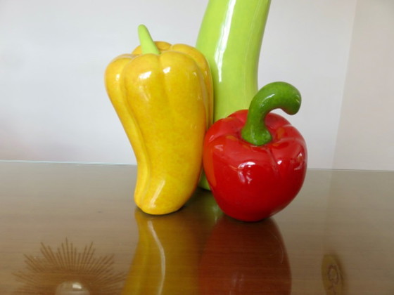 Image 1 of Very large ceramic lamp by François Chatain, France, 80s