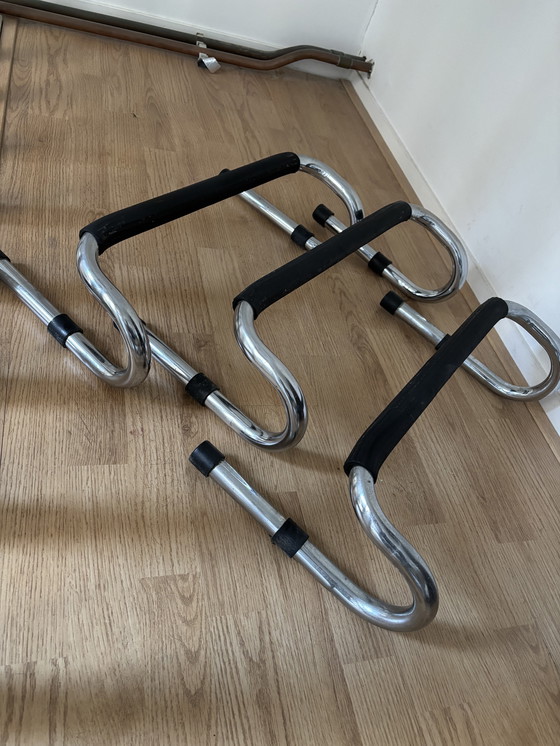 Image 1 of Olymp Kapperstoel Met 3 Voetensteunen