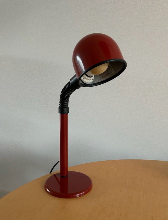 Alda Zweden Lampe de bureau vintage, Lampes de bureau, Métal, Plastique, Noir (photo 6 sur 7)