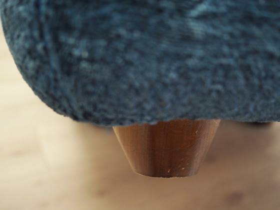 Image 1 of Blauwe fauteuil, Italiaans ontwerp, jaren 1970, productie: Italië