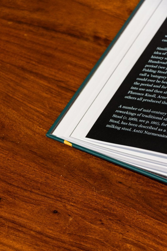 Image 1 of Cubist 1980s dining set table + 4 stools solid wood