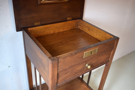Image 1 of Table console/table d'appoint ancienne des années 1920