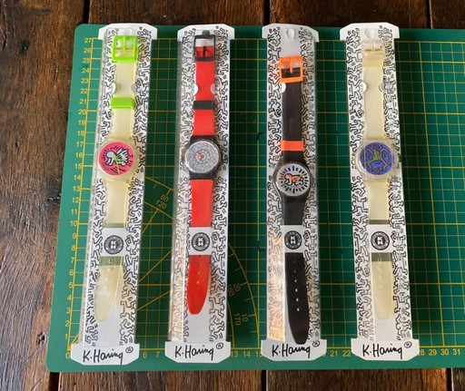 Collection of Keith Haring watches Limited Edition!