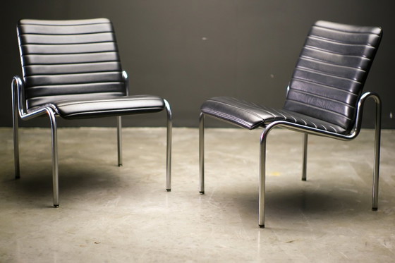 Image 1 of PAIR OF KHO LIANG IE MODEL 703 LOUNGE CHAIRS, 1968