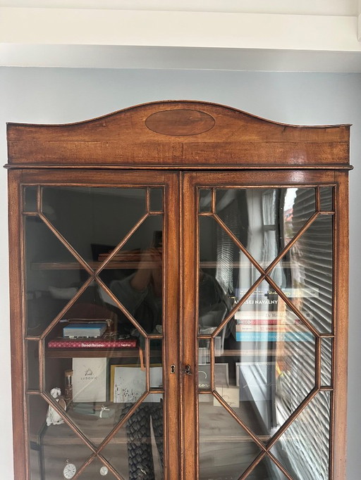 Gabinete antiguo de caoba inglesa