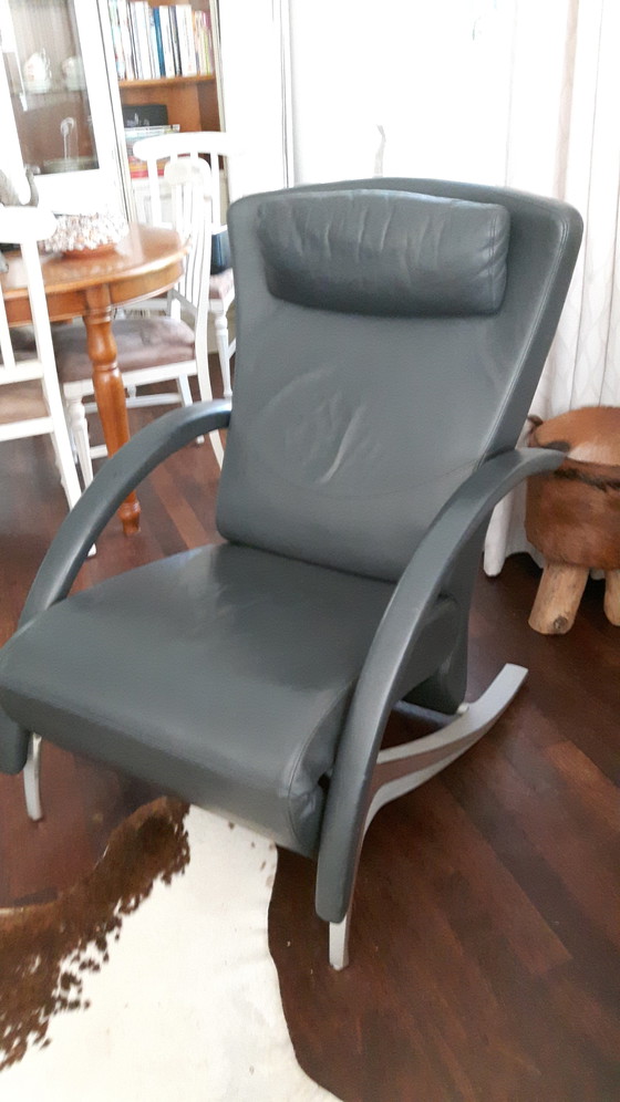 Image 1 of Rolf Benz 3100 Antracite. Pelle.