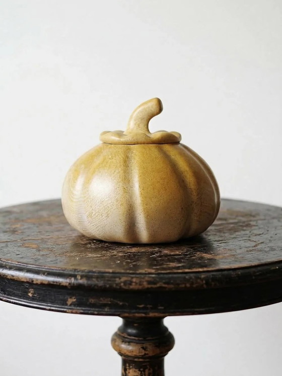Scatola in pietra vintage intagliata e lucidata, artigianato vintage zucca – Stoviglie (photo 3 of 14)