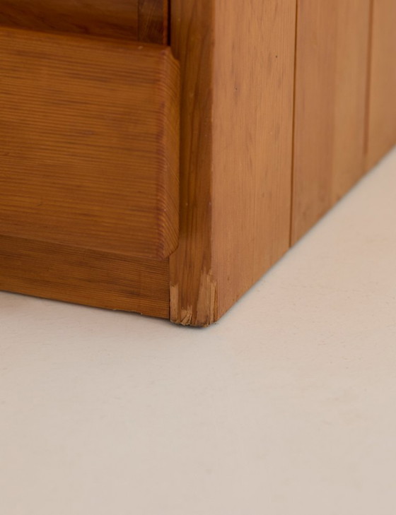 Image 1 of Cassettiera Regain Savoie Collection in pino massello, vintage, circa 1975